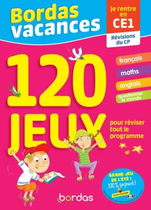 Bordas Jeux – 120 games to revise from CP to CE1
