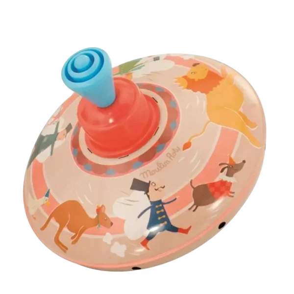 Moulin Roty - Les Petites Merveilles Marathon Small Metal Spinning Top