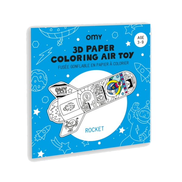 Omy – 3D paper coloring air toy