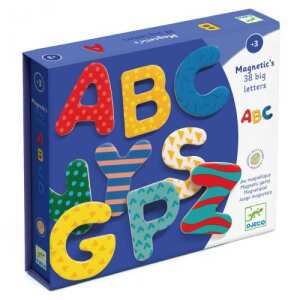 These giant colorful letters help children learn the alphabet as well as beginning spelling. Can be used on any metal surface. Djeco Wooden Magnet, Alphabet Letters is 38 pieces of colorful, magnetic alphabets that is perfect for a spelling game with a twist. Use your own magnetic surface and spell your name, your favorite animal, food or color. These are painted wooden pieces, fused to their magnetic back for strength and durability. Made of quality material that will last longer. This set is recommended for kids 3 years and older.