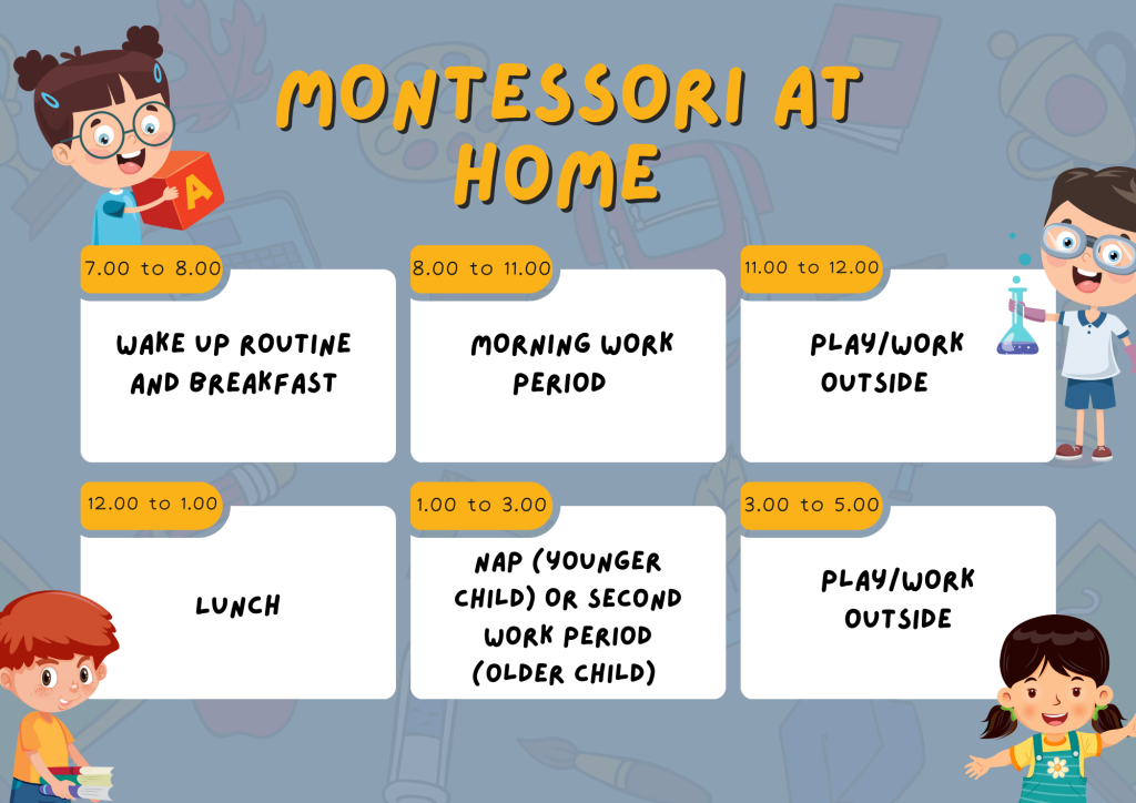 grey white and yellow cute illustration class schedule