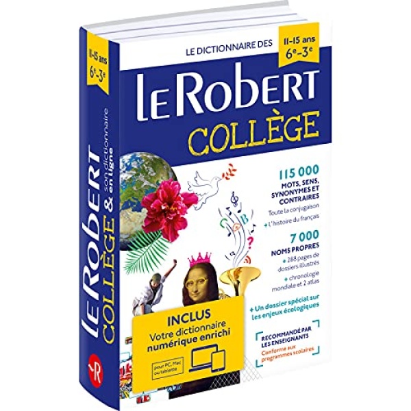 Le Robert Collège + Carte numérique 9782321015239