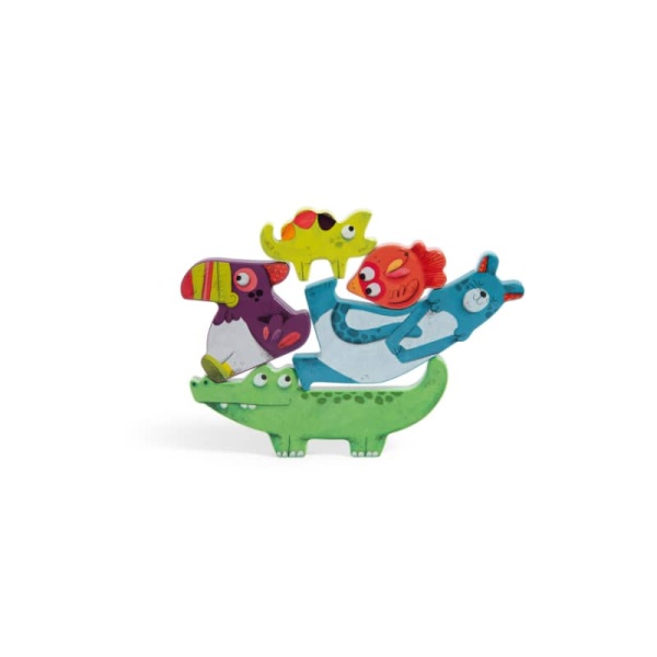moulin roty wooden activity in the jungle sensory puzzle