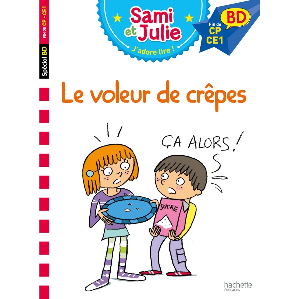Hachette - Sami et Julie - Le voleur de crêpe