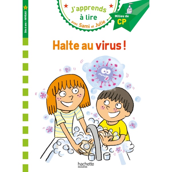 Hachette - Sami et Julie - Halte au virus
