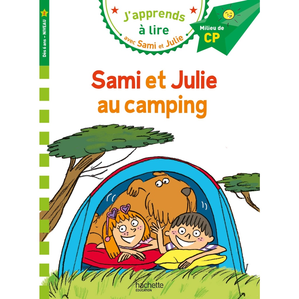 Hachette - Sami et Julie - Au camping