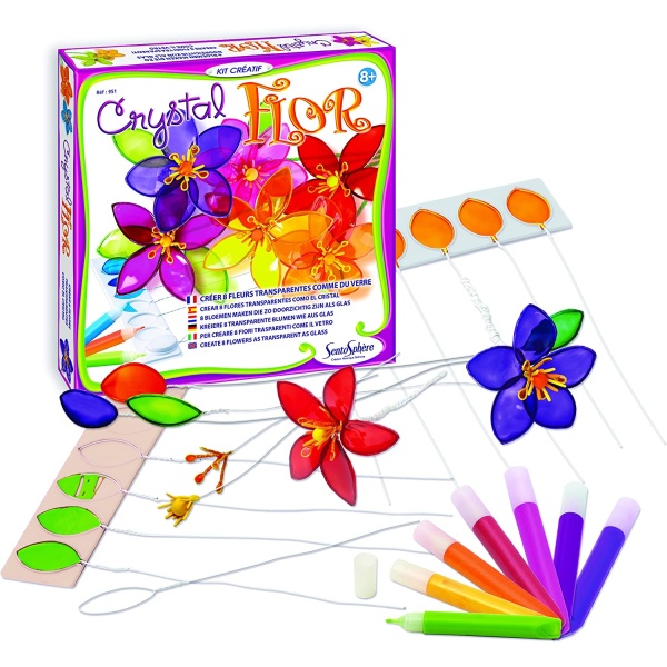 sentosphère crystal flowers creative activity