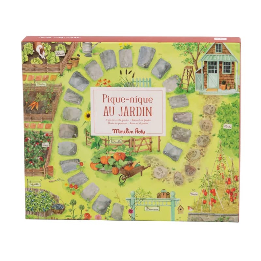 Moulin Roty - Board Game A Picnic in the Garden - Recreational Activity