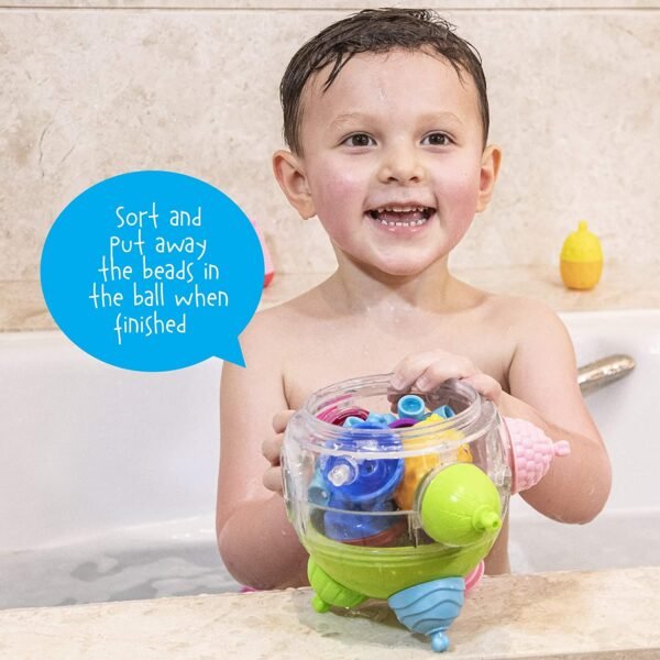 Lalaboom - 3-in-1 Infant Activity Bath toy and Ball - BL510 - Image 4