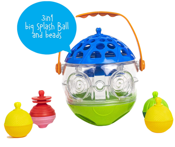 Lalaboom - 3-in-1 Infant Activity Bath toy and Ball - BL510 - Image 5