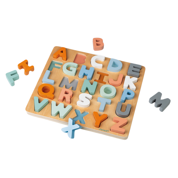 Janod - Sweet cocoon alphabet puzzle - Image 8