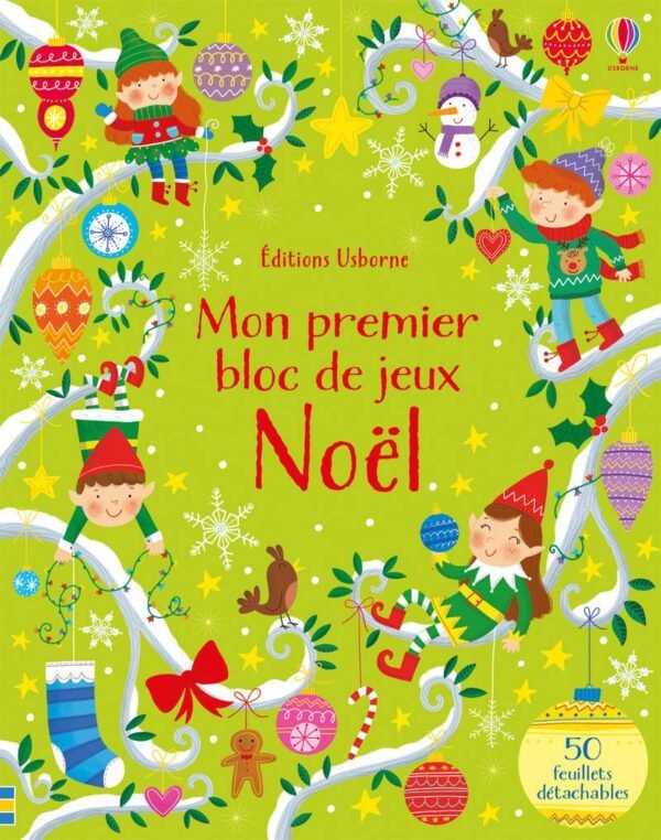 Usborne - Mon premier bloc de jeux Noël