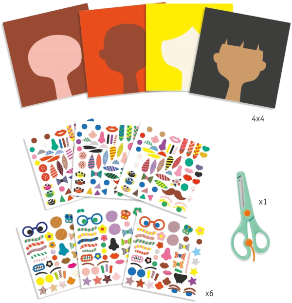 Djeco - PG Sticker kits Hairdressers - Image 2