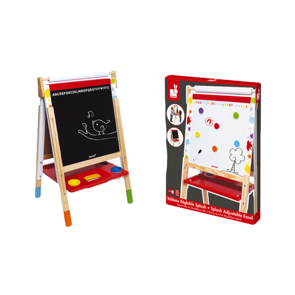 Janod -Splash adjustable easel (wood) - Image 6