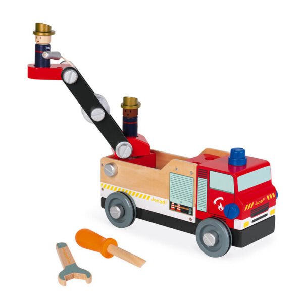 Janod - Brico'kids DIY fire truck - Image 8