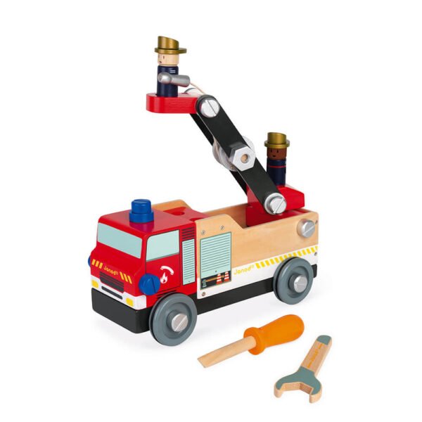 Janod - Brico'kids DIY fire truck - Image 7