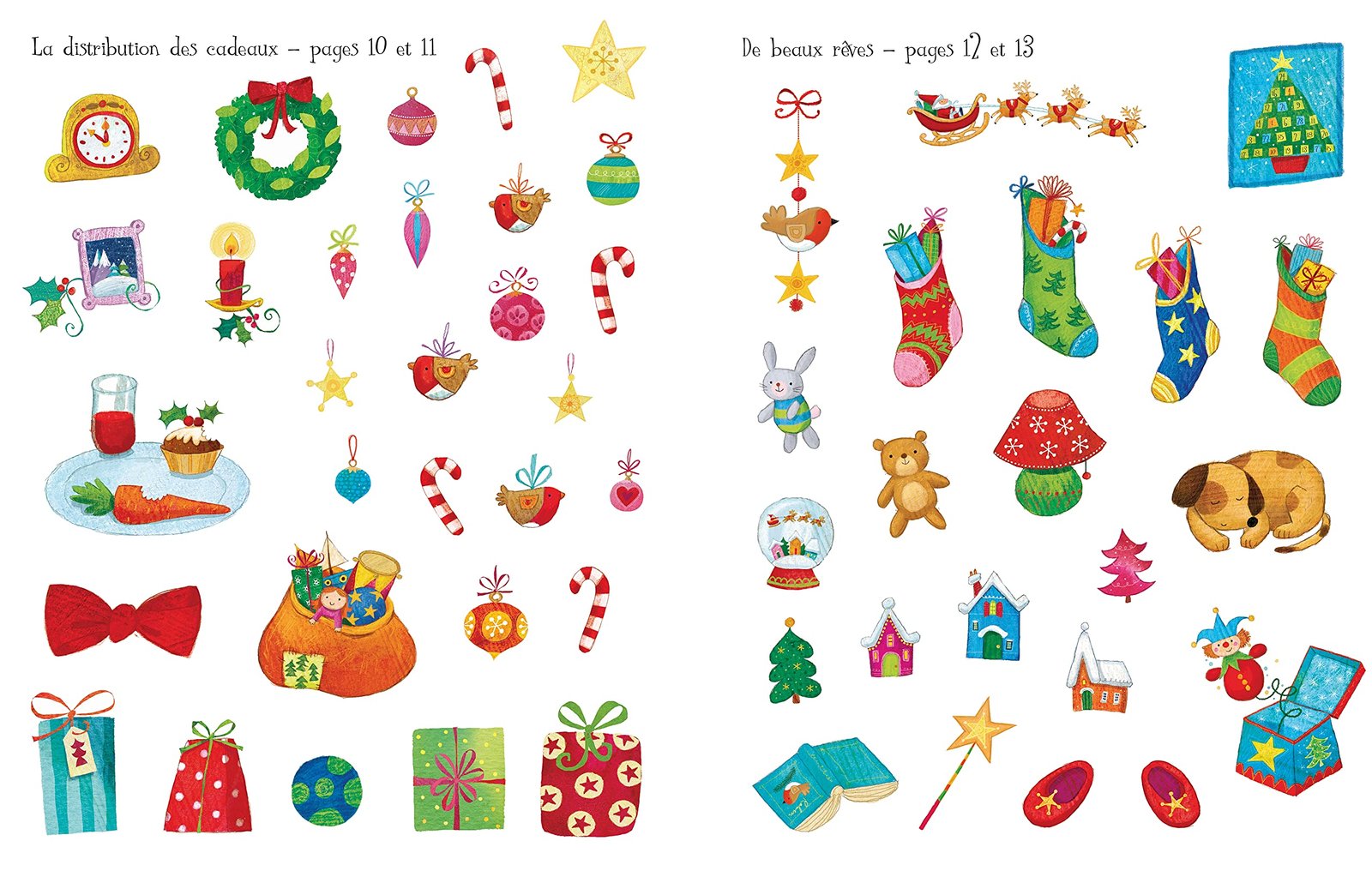 Usborne - Mes premiers autocollants - Noël - Image 7