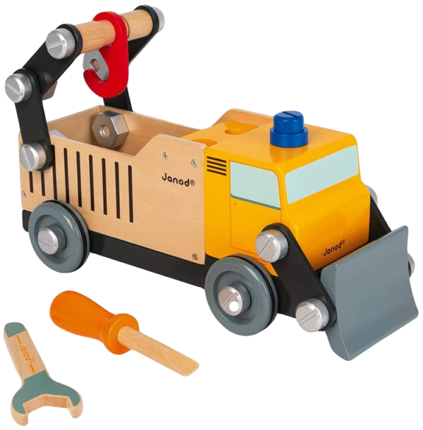 Janod - Brico'kids DIY construction truck - Image 5