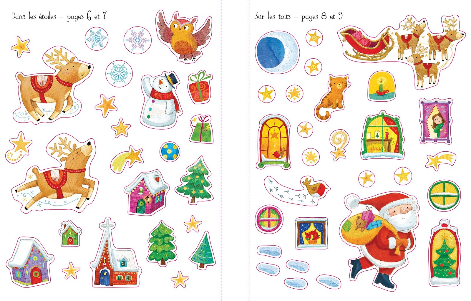 Usborne - Mes premiers autocollants - Noël - Image 6
