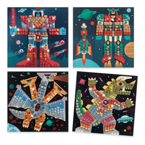 Djeco - Space battle mosaic - Image 3