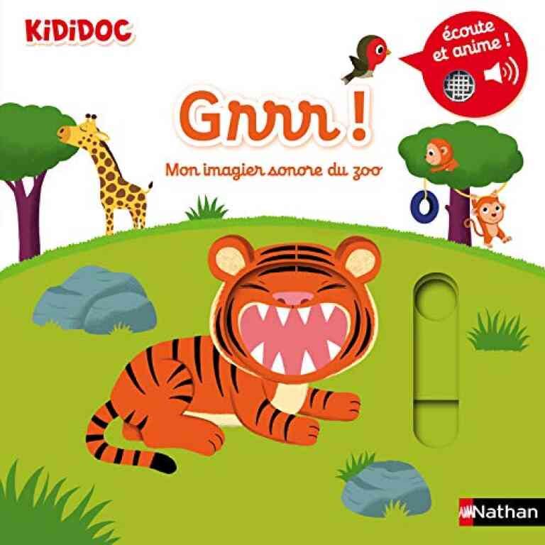 Nathan - Grrr - Mon imagier sonore du zoo