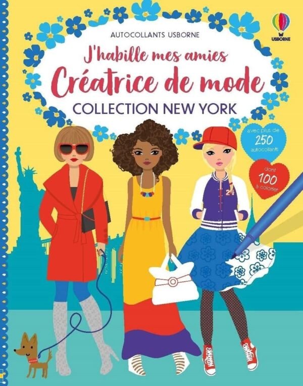 Usborne - J'habille mes amies - Créatrice de mode - Collection New York