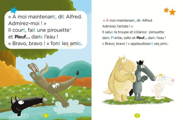 Auzou - Lecture CP - Loup - Alfred et le monstre de la forêt