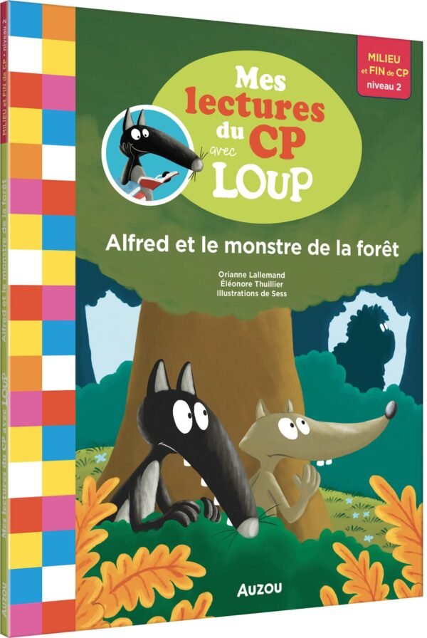 Auzou - Lecture CP - Loup - Alfred et le monstre de la forêt