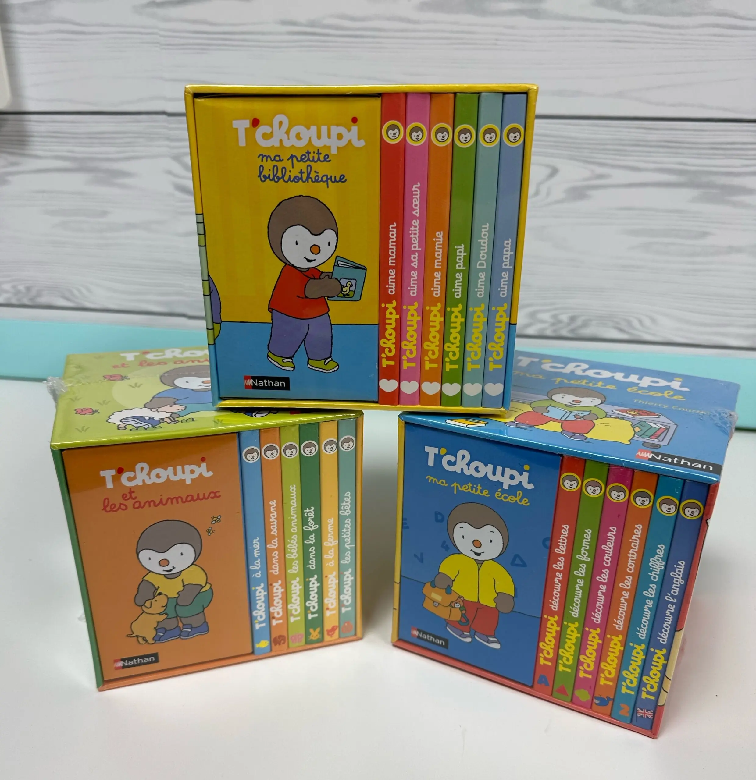 Nathan – Three T’choupi sets