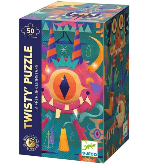 Djeco - Wizzy Monster Party - 50pcs