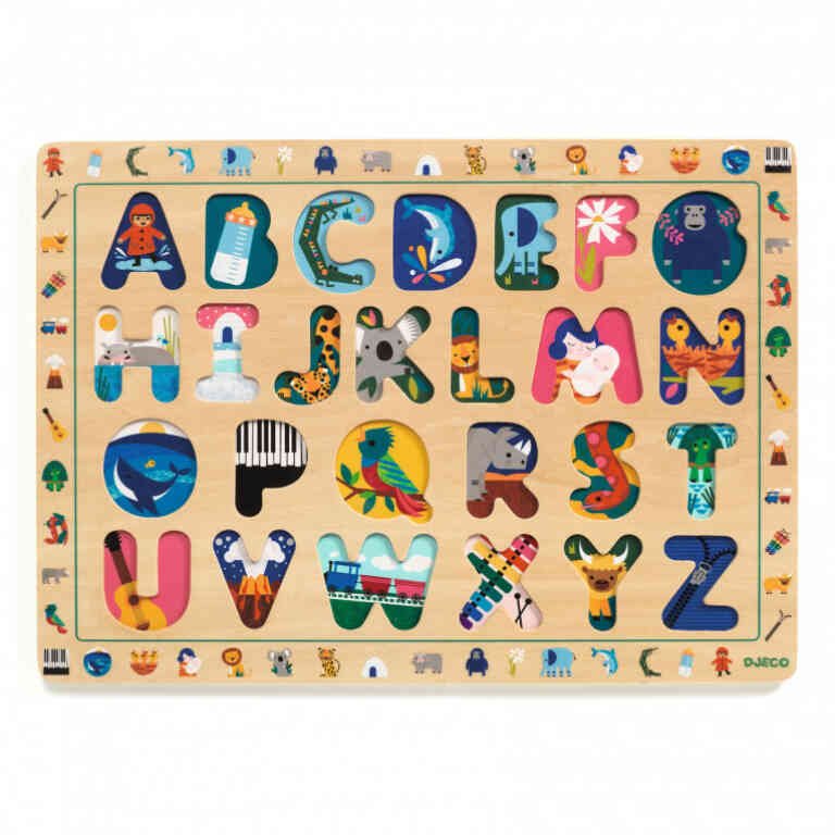 djeco dj01808 puzzle abc international