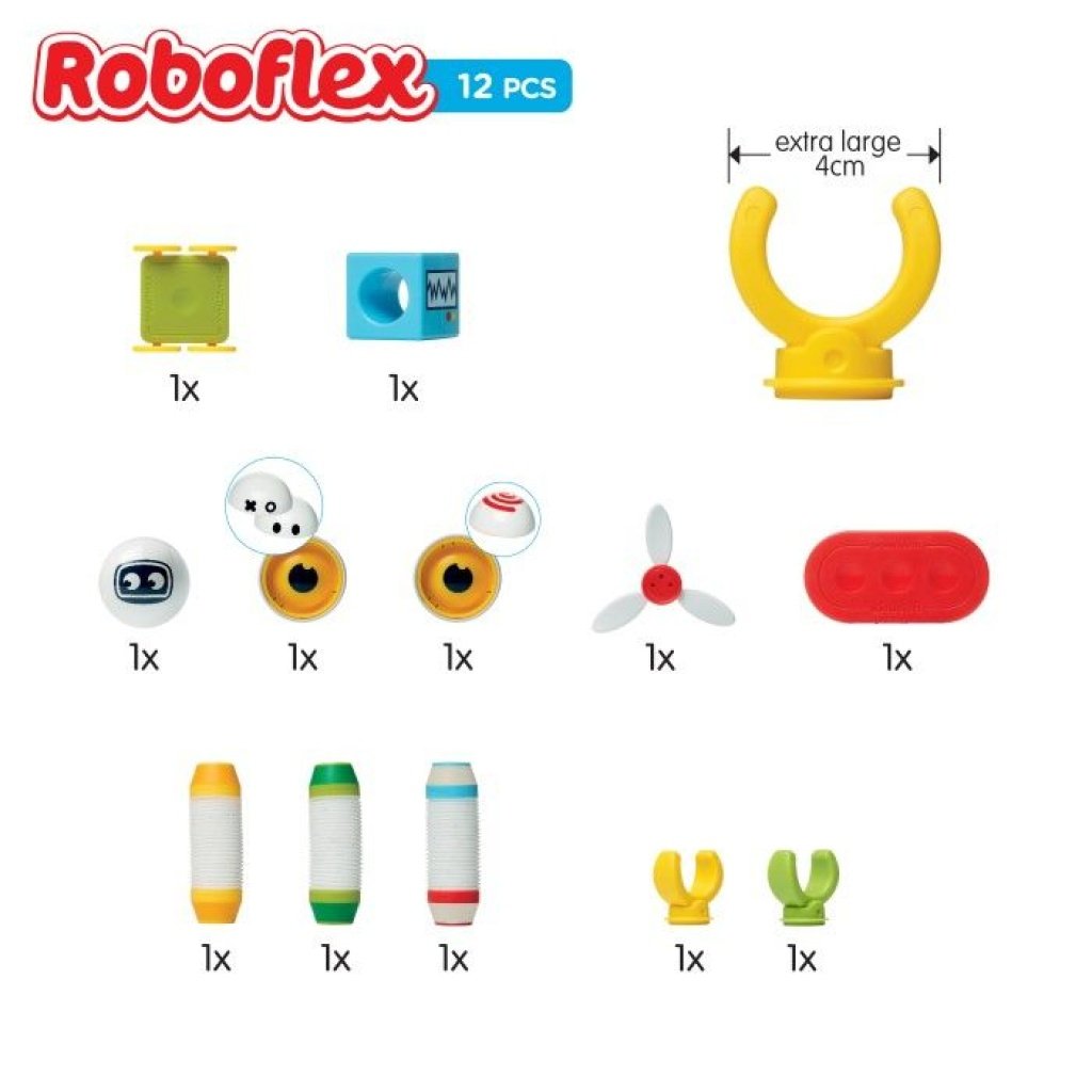 SmartGames Roboflex - Gioco Magnetico Creativo Per Bambini, Costruisci Robot - 3