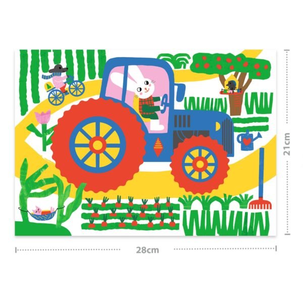 Djeco - Scratch art cards for toddlers. Vehicles