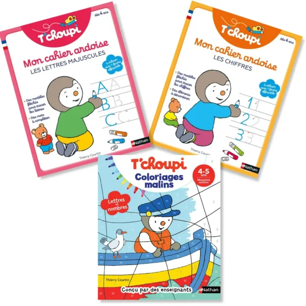 T’CHOUPI PRESCHOOL SET