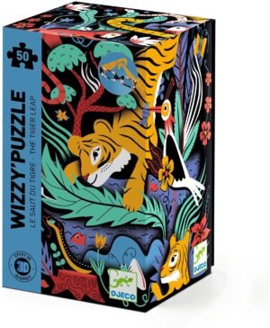 Djeco - Wizzy Puzzle - Tiger leap