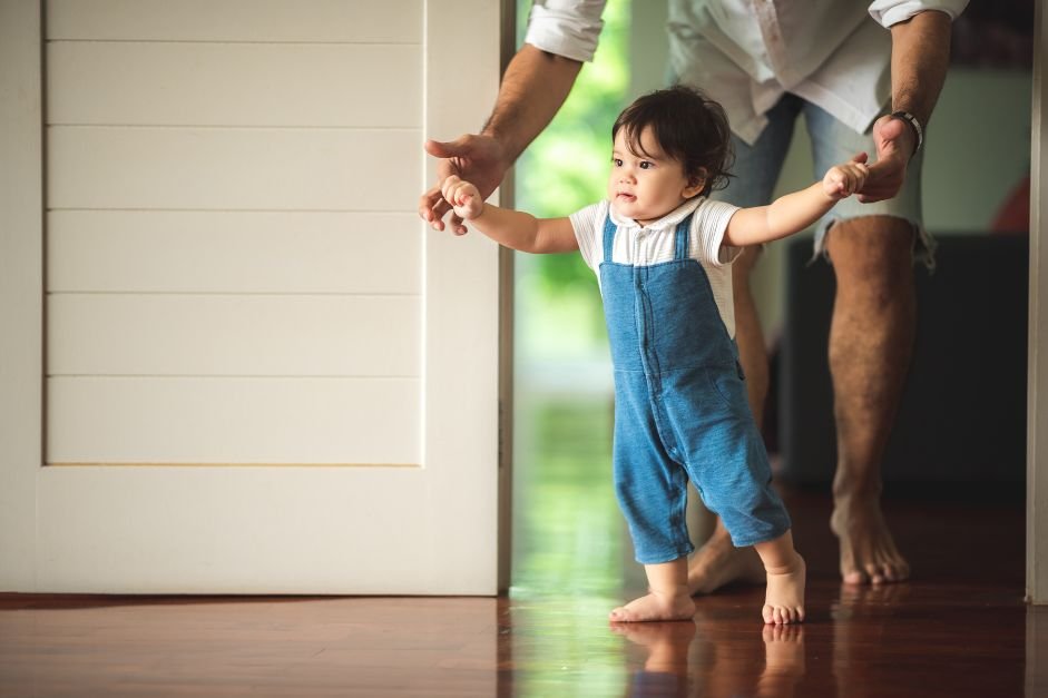 Teaching Your Child to Walk