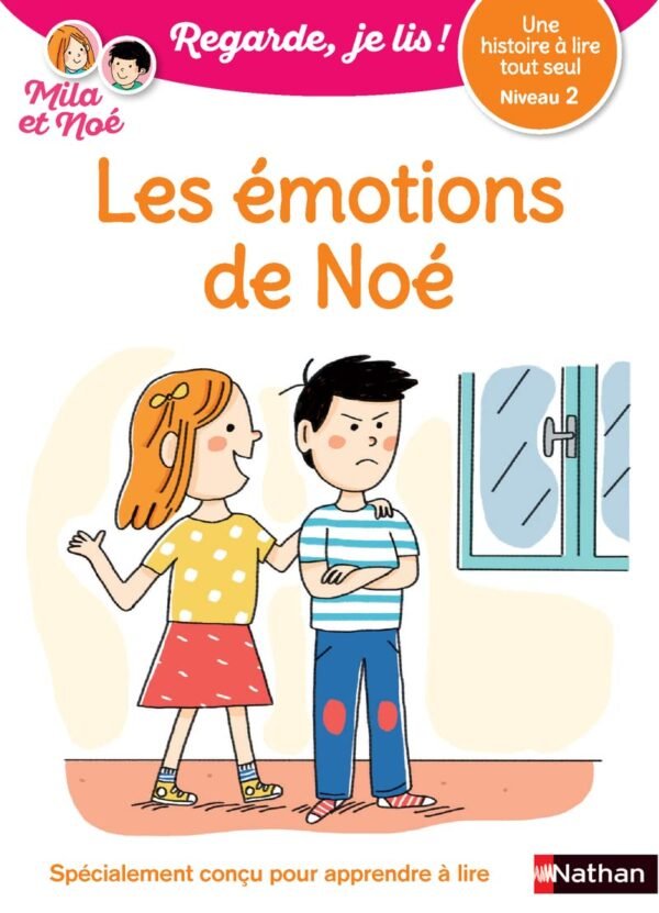 Nathan - Regarde je lis - Les émotions de Noé