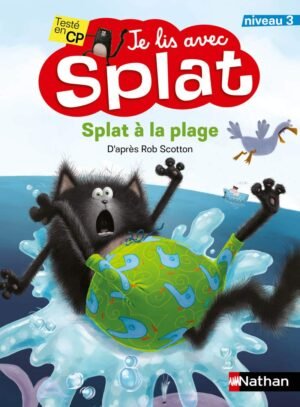 Nathan - Je lis avec Splat niveau 3 : Splat à la plage