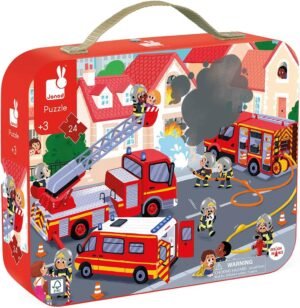 Janod - Puzzle Fireman - 24 pcs