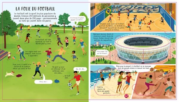 Usborne - Le football - P'tits curieux