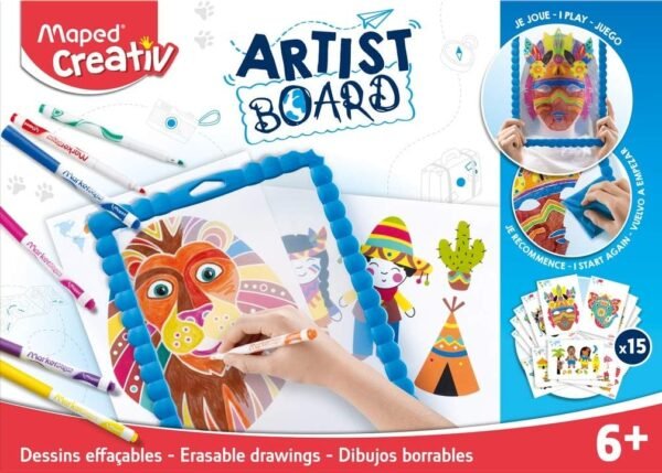 Maped Creativ -Artist board - Erasable drawings - White board