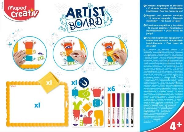 Maped Creativ - Artist board - Erasable drawings