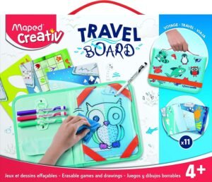 Maped Creativ - Travel board - Erasable games & drawing