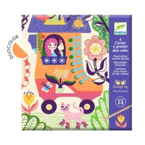 Djeco - Scratch cards - Wacky houses