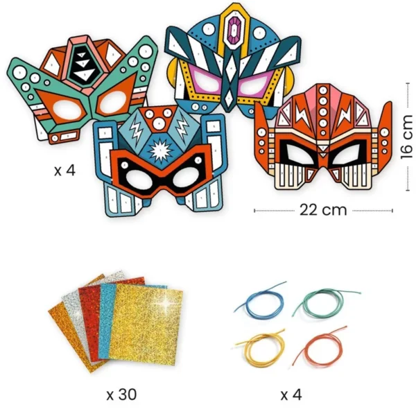 DJECO - Super Robots DIY craft kit