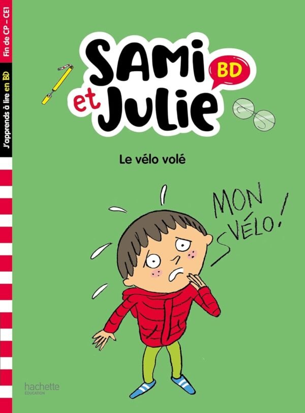 Hachette - Sami et Julie - Le vélo volé