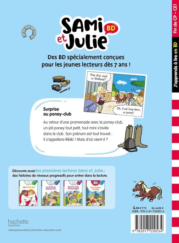 Hachette - Sami et Julie - Surprise au poney club