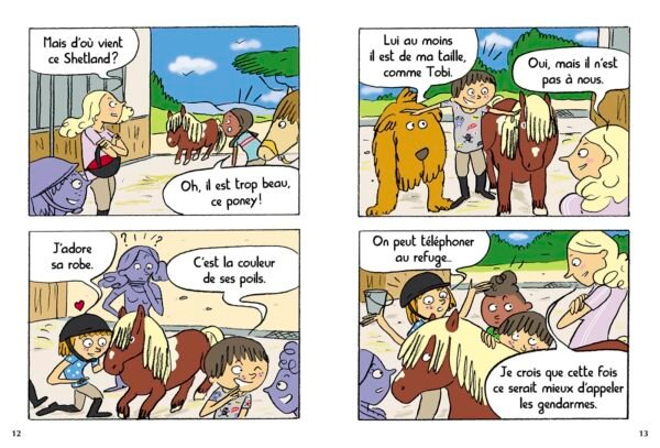 Hachette - Sami et Julie - Surprise au poney club