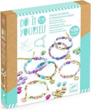 DJECO - Paper beads and bracelets to create